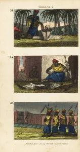 Enslaved: Scenes with the King of Dahomey, Guinea, 1820
