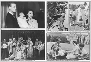 Ediburgh: Scenes from the life of Queen Elizabeth II