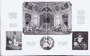 Laye: Scenes from Madame Pompadour at Daly's Theatre, London, 1924