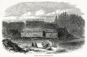 1866: Scenes in Vancouver - Whyack village