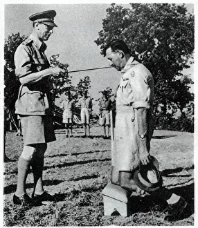 Knighting: Scenes from World War II