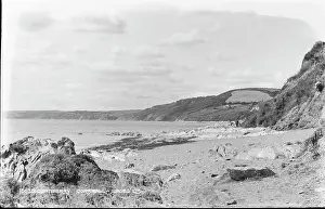 Downderry: Scenic View of Downderry Beach