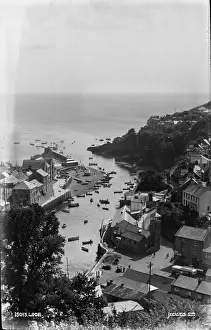 Looe: Scenic View of Looe Harbour