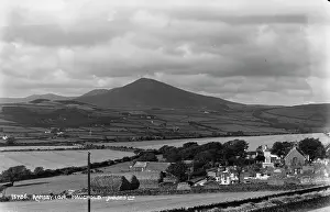 Maughold: Scenic View of Maughold with the Mountains in the Background