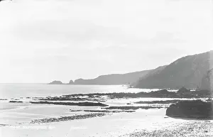 Pembrokeshire: Scenic View of Saundersfoot Bay