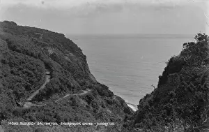 Chine: Scenic View of Sherbrook Chine