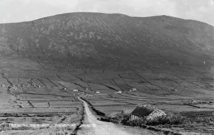 Mayo: Scenic View of Slievemore Mountain