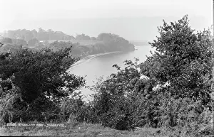 Bushes: Scenic View of Studland Bay
