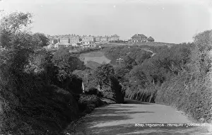 Hillside: Scenic View of Tremance, Newquay