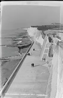 Walkway: Scenic View of Undercliff Walk