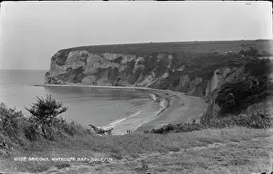 Sandown: Scenic View of Whitecliff Bay