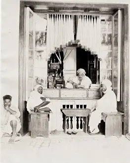 Perfumier: Scent, perfume seller, perfumier, merchant, North Africa