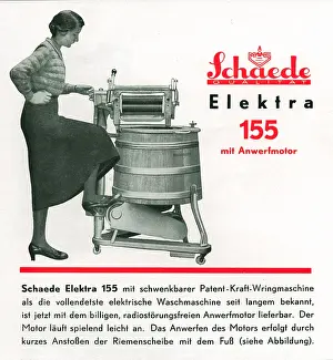 Homemaker: Schaede washing machine advert