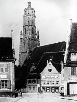 Nordlingen: Schaefflesmarkt in Noerdlingen, 1930-1935