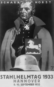Nsdfb: Scharnhorst poster by Ludwig Hohlbein for the