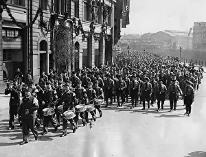 Spree: Scherl employees on May 1, 1937