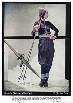 Schiaparelli: Schiaparelli ski oufit, 1929