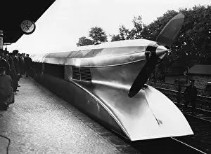 Streamliner: Schienenzeppelin (rail zeppelin) in Germany, 1931