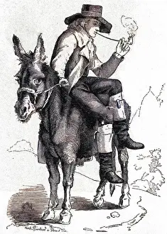 SCHILLER ON A DONKEY