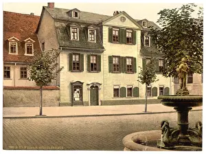 Schillers: Schiller's House, Weimar, Thuringia, Germany