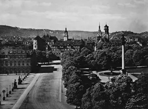 Schlossplatz: The Schlossplatz in Stuttgart