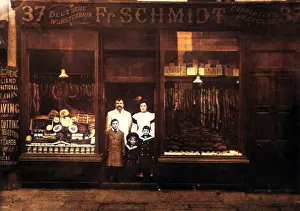 Barnaby (colourised): SCHMIDT'S BUTCHERS 1900