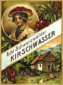 Specialities: Schnapps drink label