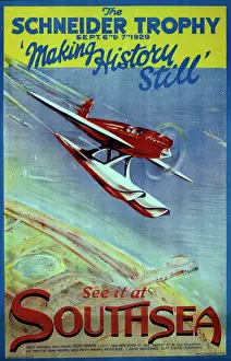 Southsea: Schneider Trophy Poster - Southsea