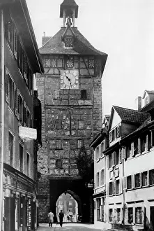Konstanz: The Schnetztor in Konstanz, 1936