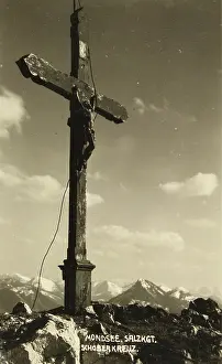 Schober: Schober Cross'. Summit cross on Schober (1, 328 m) in?