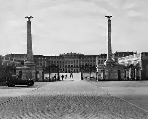 Obelisks: Schoenbrunn Palace, 1930