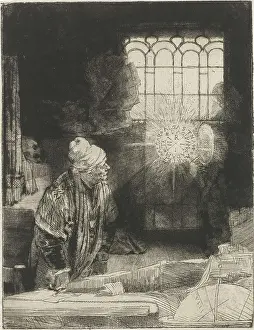 Panes: A Scholar in his Study
