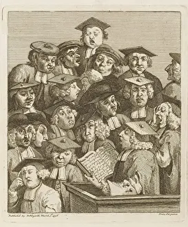 Academia: Scholars at a Lecture