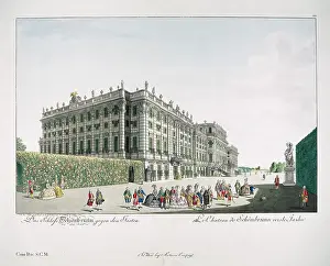 Schutz: Schonbrunn palace, seen from the park