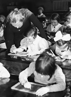 Desks: School, around 1930