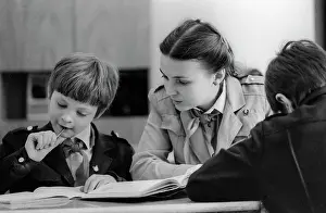 Organizer: At school, 1987