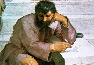 Ephesus: The School of Athens (detail), by Raphael