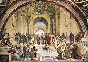 Ptolemaeus: The School of Athens, by Raphael