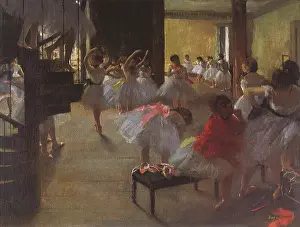 Ballerinas: School of Ballet, by Degas