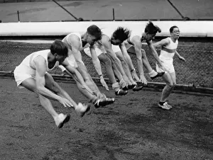 Photogaphy: School championship at long jump