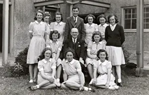 Lucinda Moore: School class group photograph, 1947