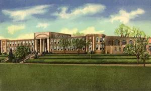 Hedges: School for the Deaf. Council Bluffs