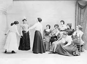 Manners: School of decency teaching in London, 1903