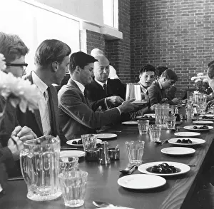 School dinner at Marlborough School