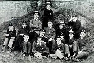 Westward: School group with Rudyard Kipling aged 16 in centre