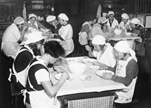 Housekeeping: School kitchen, 1932