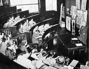 Duties: School for midwives in Berlin, 1941