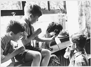 The Childrens Society: SCHOOL MILK/BOYS/DOG