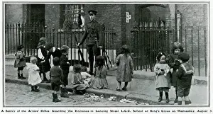 Lancing: School Sentry 1914