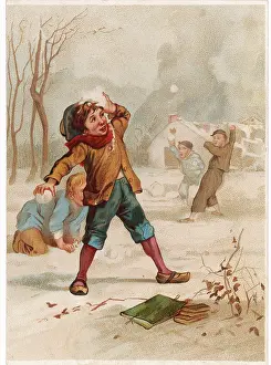 Pelt: Schoolboys Snowballing